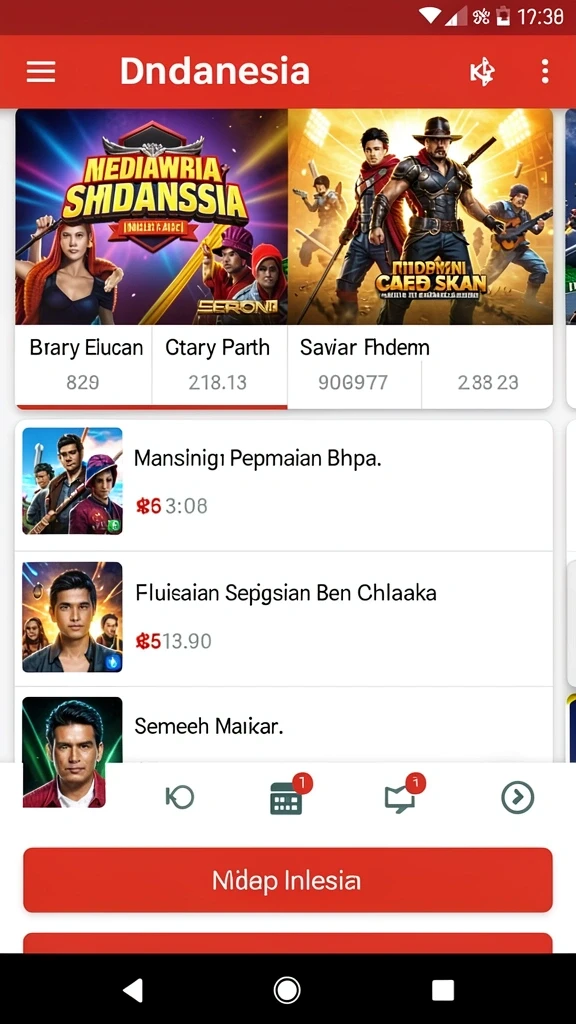 Karakter-karakter lucu siap beraksi.