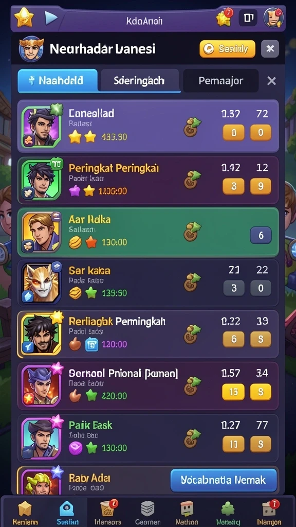 Tampilan antarmuka pengguna yang menarik dan mudah dipahami.