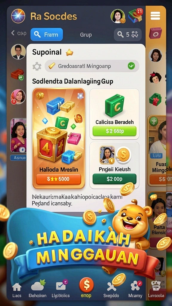 Contoh salah satu tema slot yang menggugah selera.