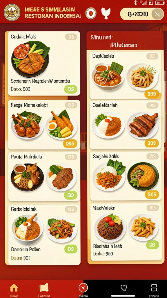 Berbagai karakter unik siap untuk dimainkan.