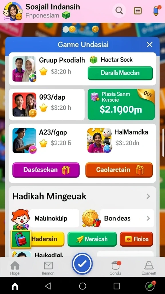 Tampilan grafis yang memukau dan menarik perhatian.