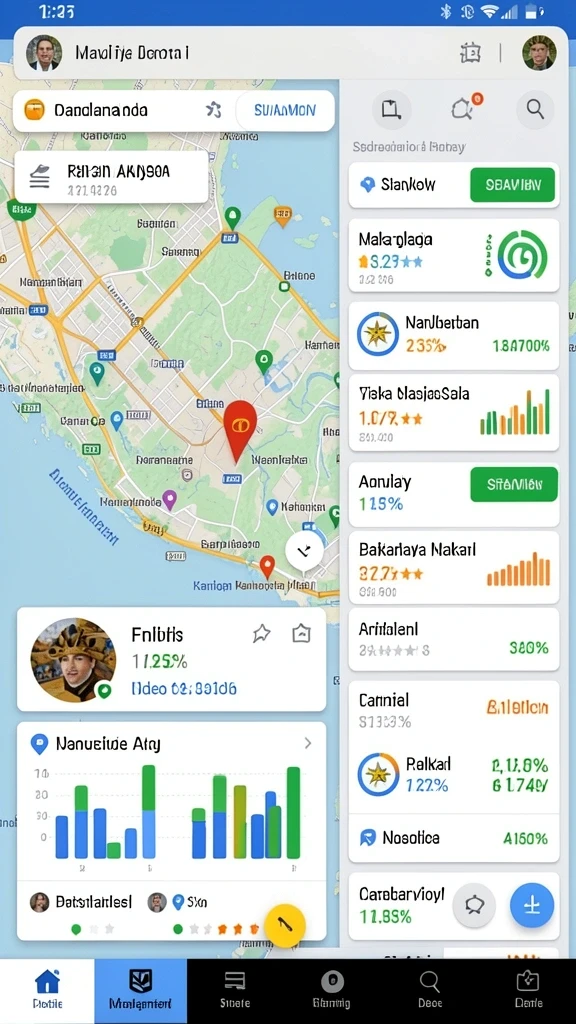 Tampilan awal AGENJITU yang menarik dan intuitif.