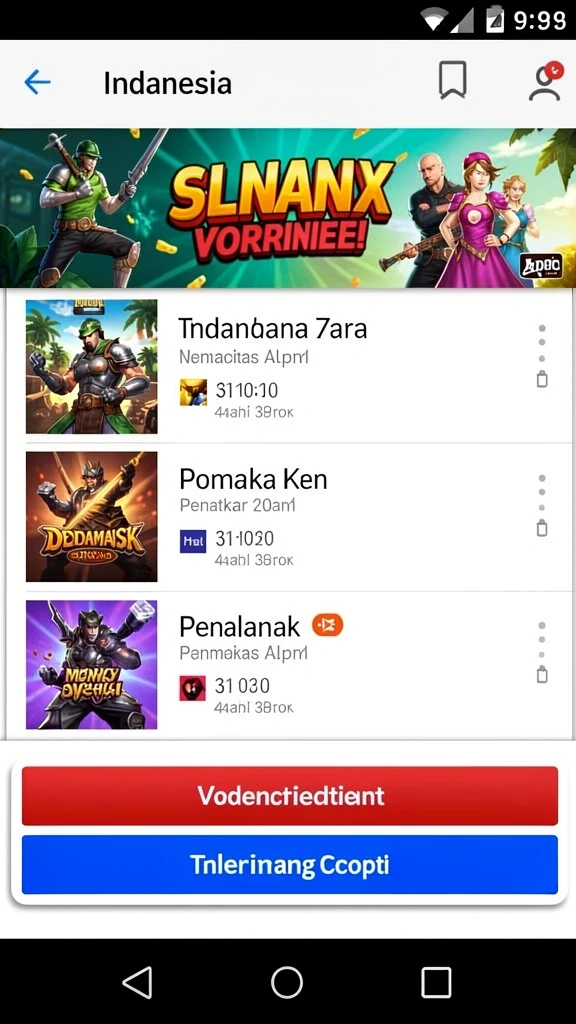Bonus menarik menanti di setiap permainan yang dimainkan.