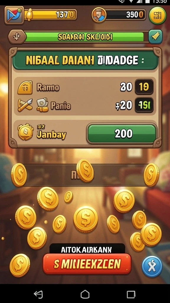 Fitur bonus harian yang menguntungkan bagi pemain.