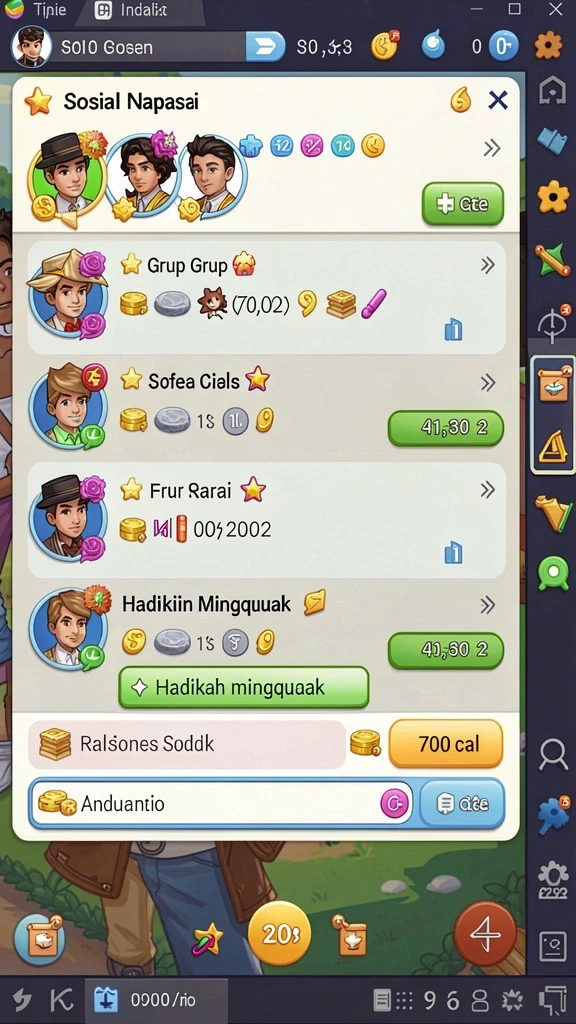 Sistem reward yang menguntungkan bagi semua pemain.