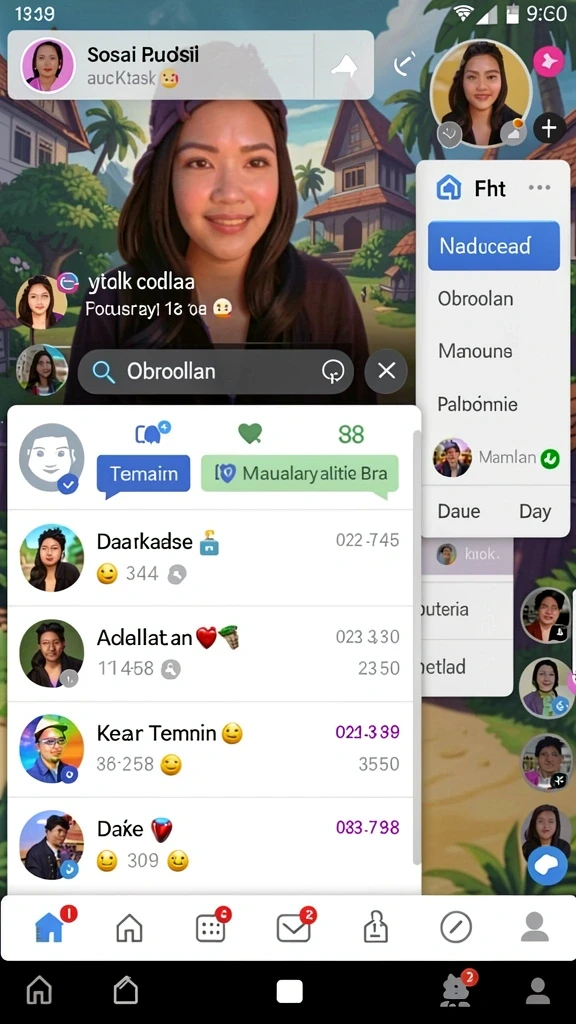 Momen kompetisi seru dengan teman-teman.