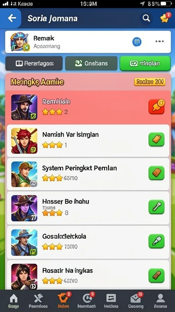 Tampilan grafis yang memukau dan menarik.