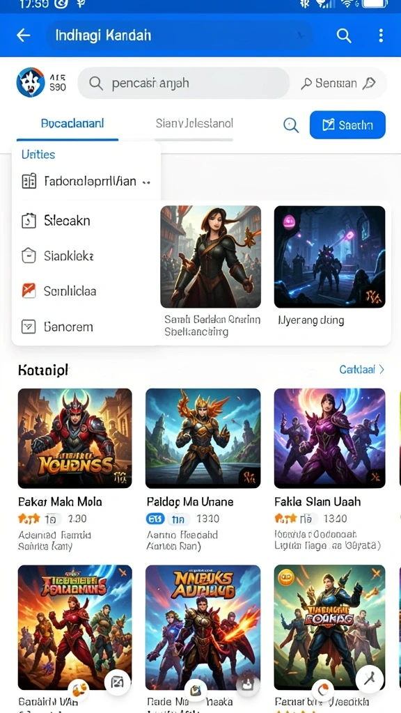 Antarmuka pengguna yang menarik dan mudah digunakan.