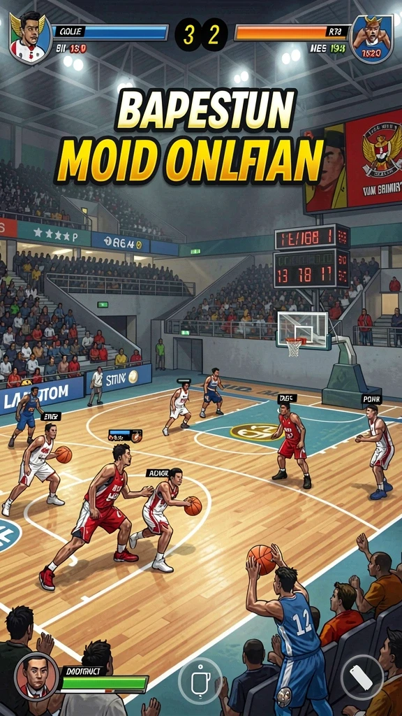 Fitur multiplayer yang memungkinkan bermain bersama teman.