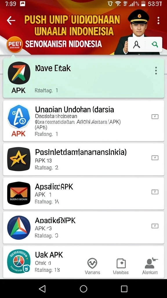 Screenshot menunjukkan aksi menarik di dalam game FORWIN77.