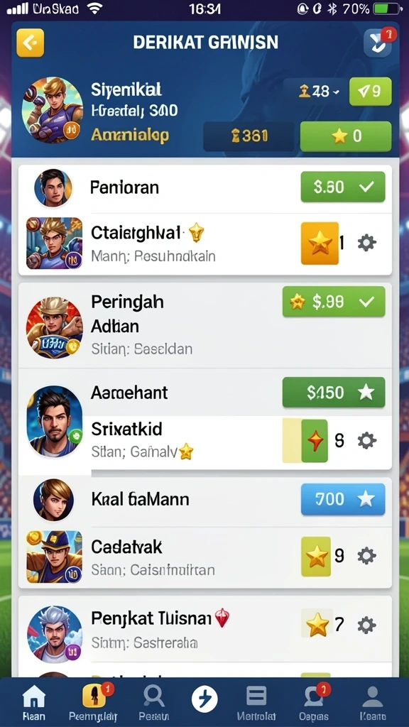 Fitur bonus yang menggiurkan dan beragam.