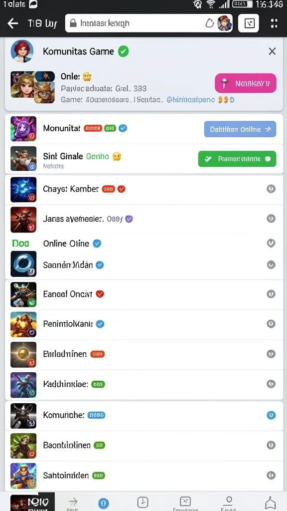 Komunitas yang aktif dan siap membantu pemain.