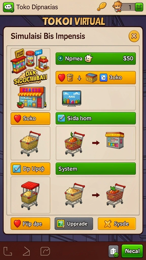 Mode permainan baru yang menantang kreativitas pemain.