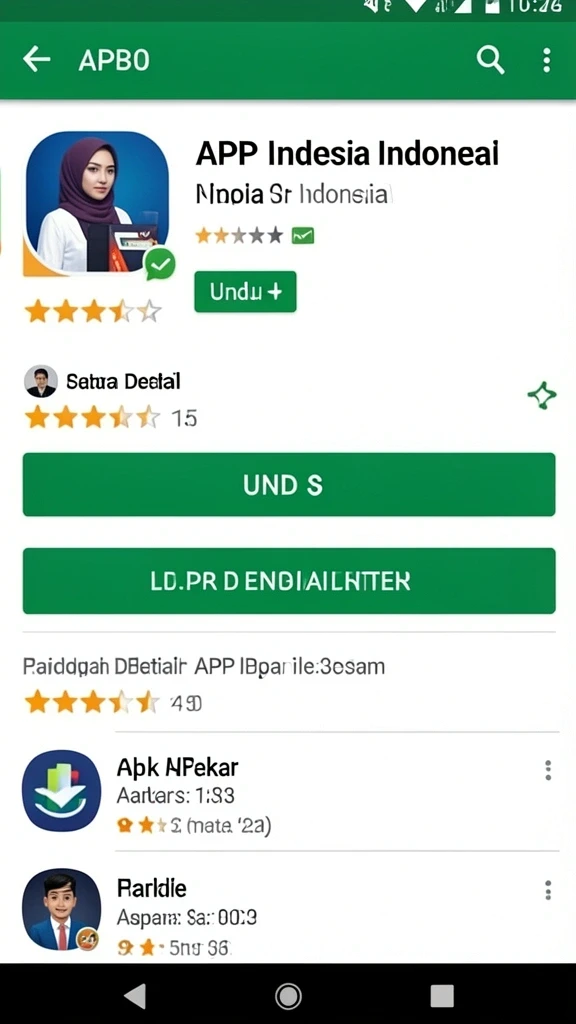 Tampilan antarmuka yang ramah pengguna.