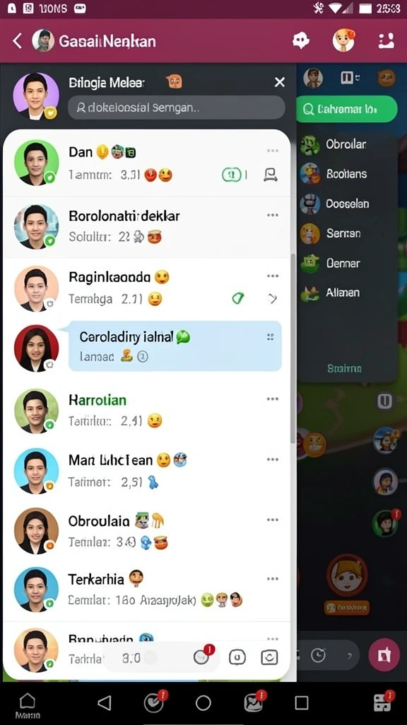 Sistem leaderboard yang memacu semangat kompetisi.