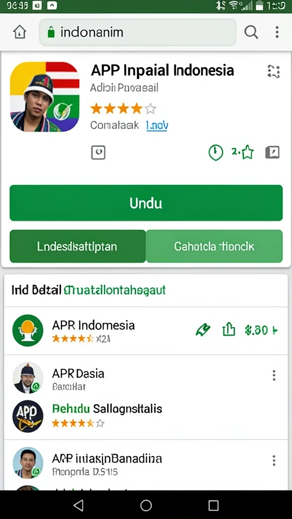 Tampilan karakter dengan grafis tajam dan detail.