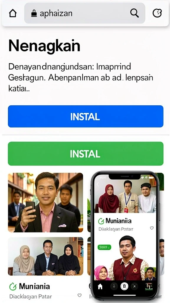 Tangkapan layar memperlihatkan fitur sosial yang memungkinkan interaksi pemain.