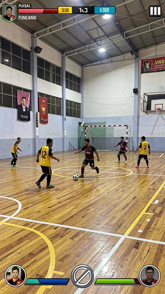 Tampilan karakter yang menarik dan beragam.