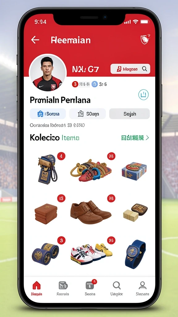 Tampilan mode permainan yang menantang dan seru.