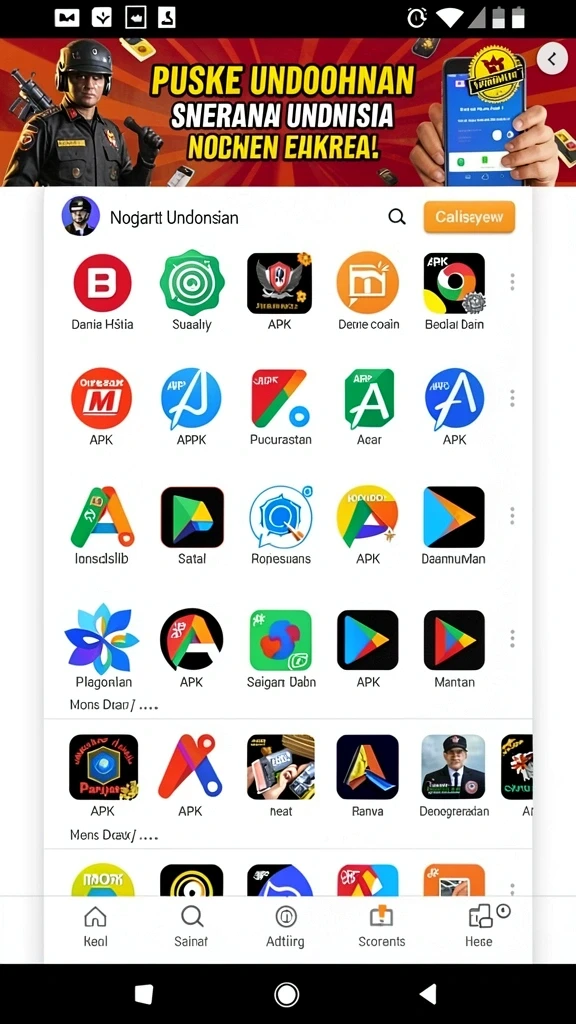 Tantangan yang menarik di setiap level.