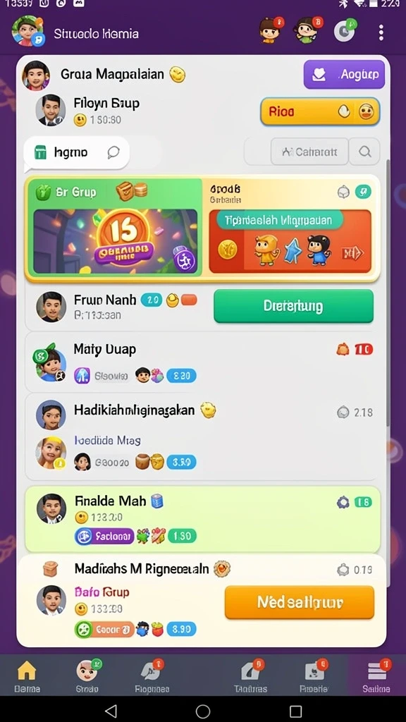 Fitur permainan slot yang seru dan menghibur.