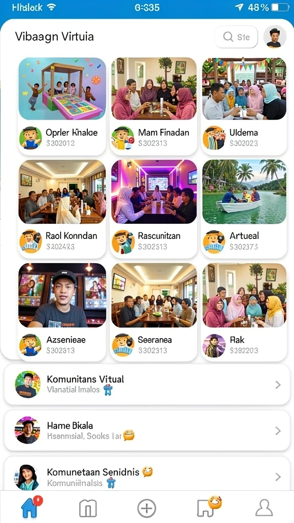 Tampilan antarmuka yang menarik dan mudah digunakan.