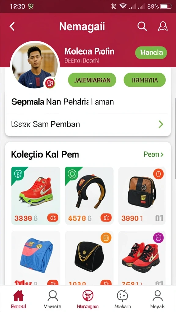 Fitur reward yang menguntungkan bagi pemain aktif.