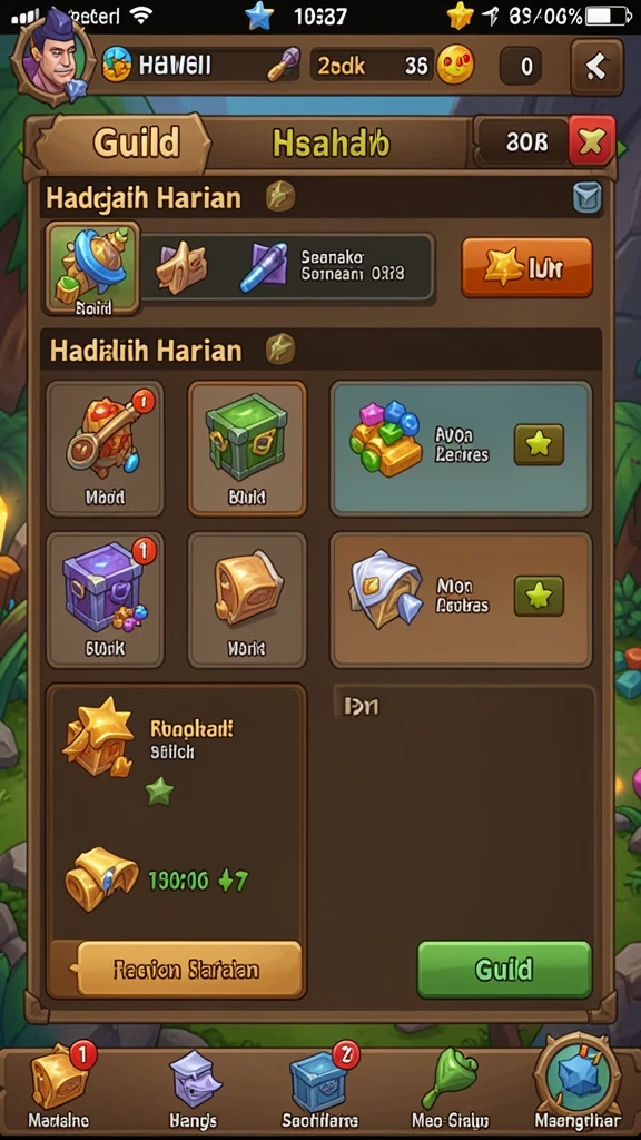 Screenshot menunjukkan karakter utama dalam aksi yang mendebarkan.