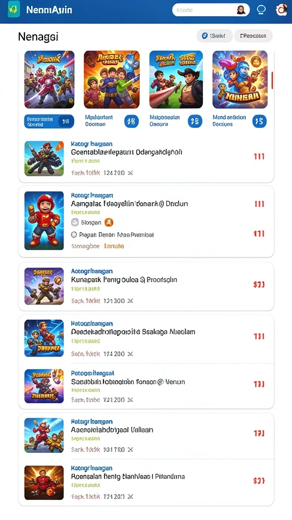 Screenshot memperlihatkan mode multiplayer dengan teman-teman bersaing.