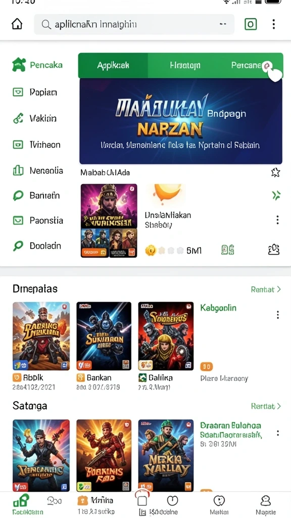 Karakter unik yang menambah keseruan permainan.