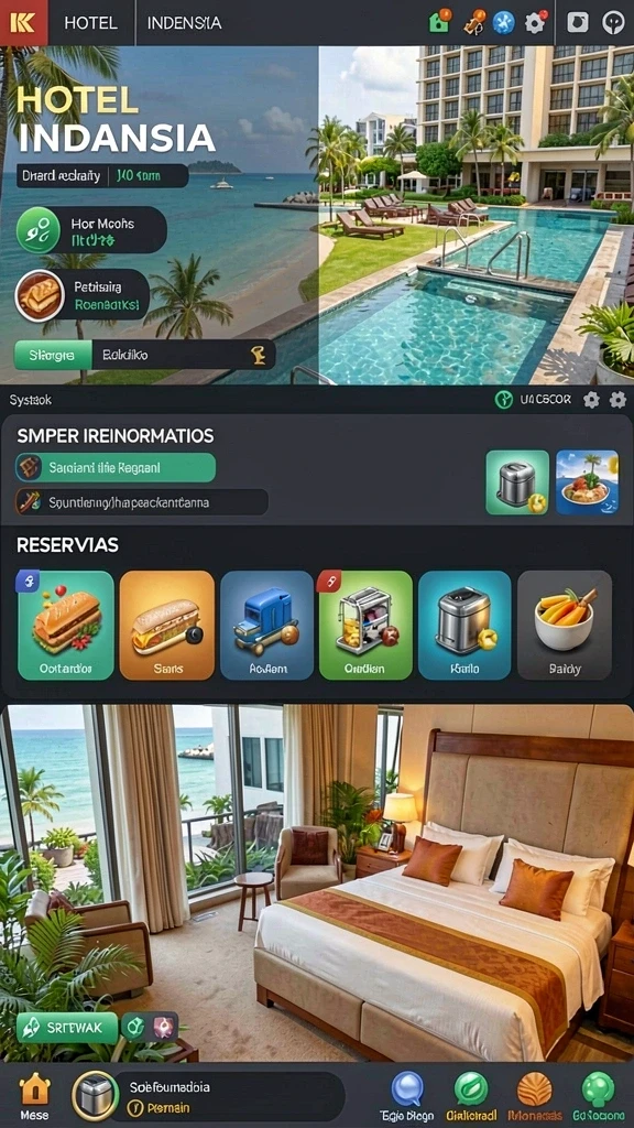 Screenshot misi yang sedang berlangsung dalam game.