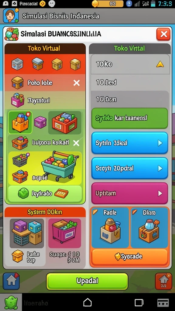 Screenshot menampilkan karakter utama dalam aksi.