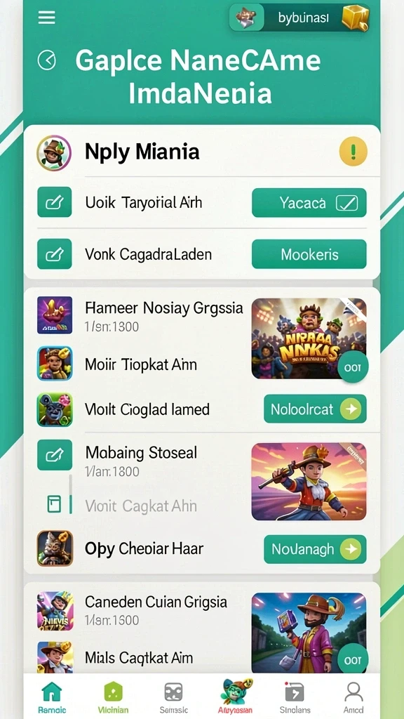 Tampilan antarmuka yang user-friendly dan menarik.