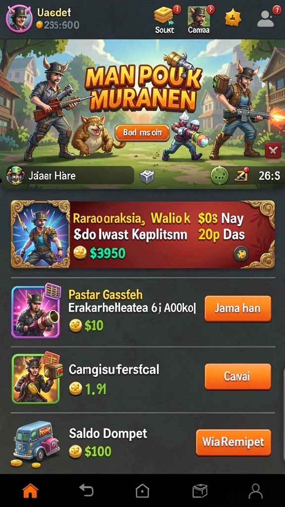 Karakter unik yang bisa dimainkan di SERURP.