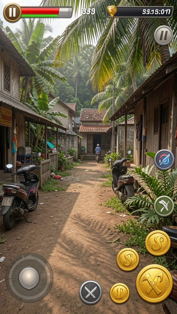 Mode multiplayer yang memungkinkan Anda bermain bersama teman.