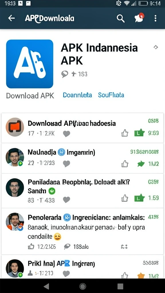 Tampilan awal yang menarik dan mudah dipahami.