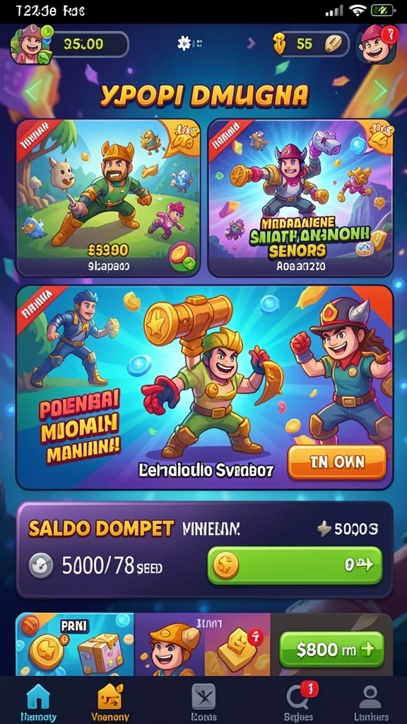 Tangkapan layar menunjukkan mode permainan baru yang seru.