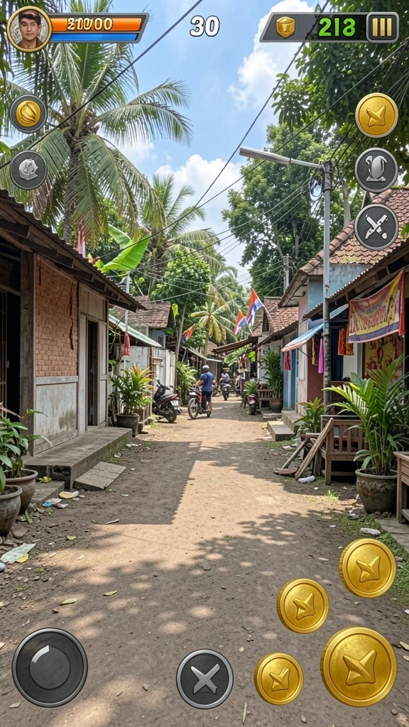 Tampilan antarmuka yang menarik dan modern.